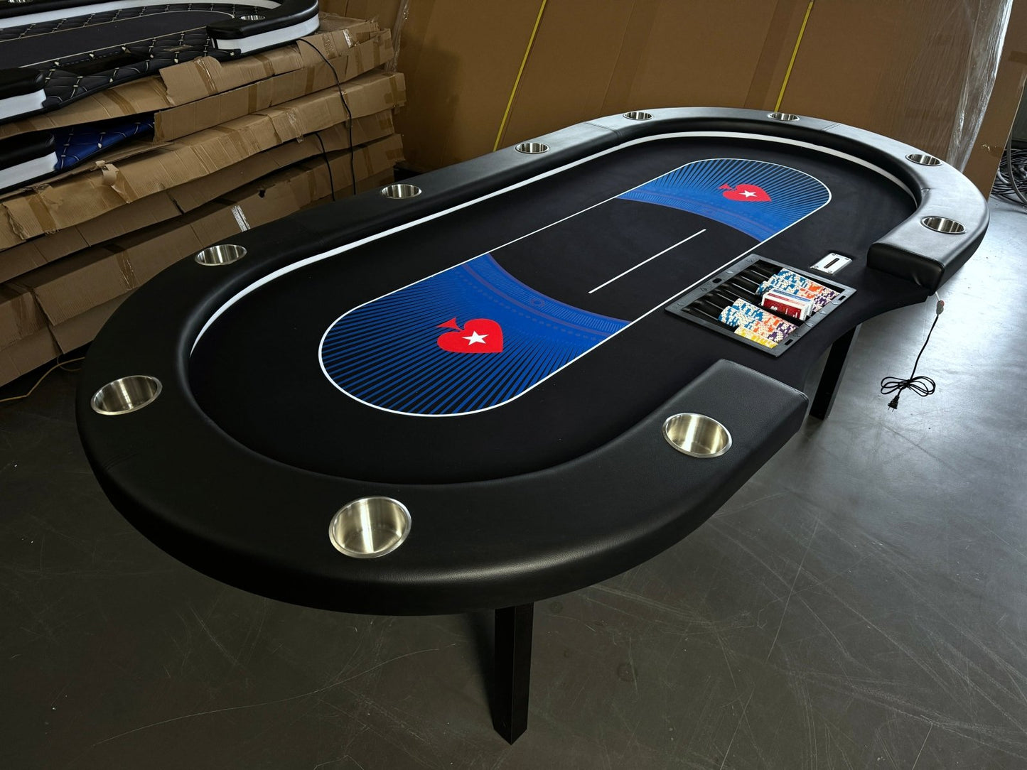 Pokertafel - inklapbaar - Pokertafelshop.nl