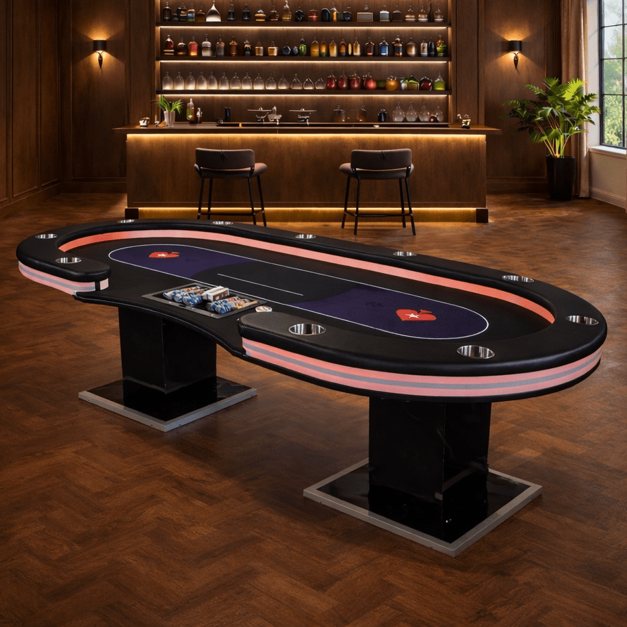 Luxe Professionele Pokertafel - Pokertafelshop.nl