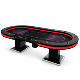 Luxe Professionele Pokertafel | Dubbele dropbox - Pokertafelshop.nl
