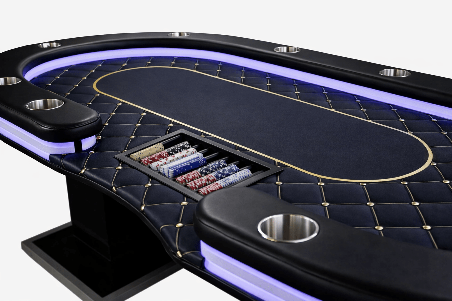 Luxe Professionele Pokertafel - Pokertafelshop.nl