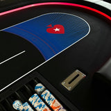 Pokertafel | led verlichting | inklapbaar - Pokertafelshop.nl