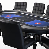 Pokertafel | led verlichting | inklapbaar - Pokertafelshop.nl