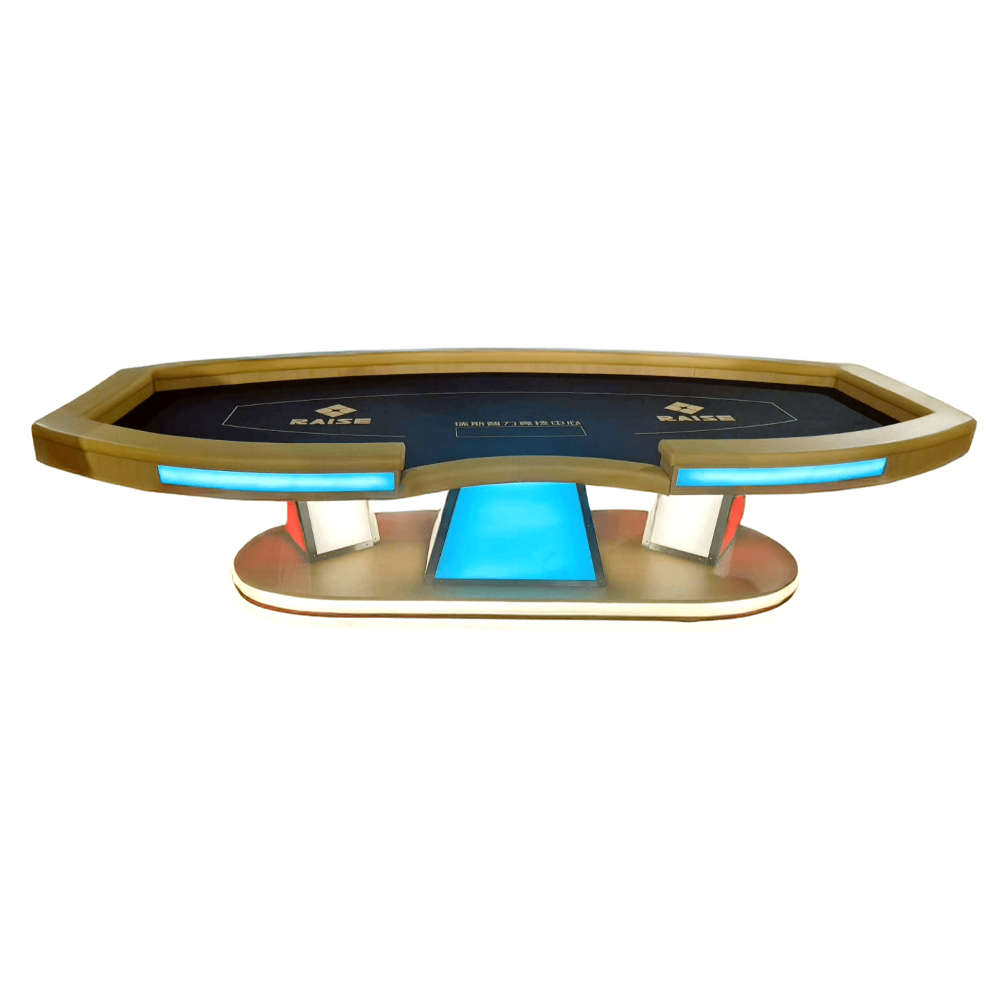Luxe Pokertafel extra groot - Goud - Pokertafelshop.nl